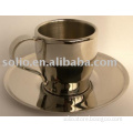 Mirrow Polished Stainless Steel Coffee Mug